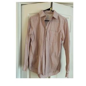 Aero Women’s size medium, striped button up blouse